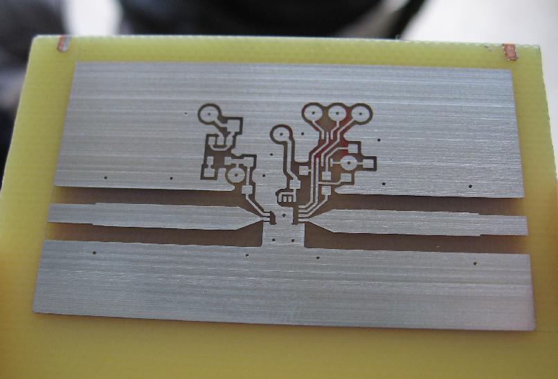 Mike's wonderful SMD RF step-attenuator chip board