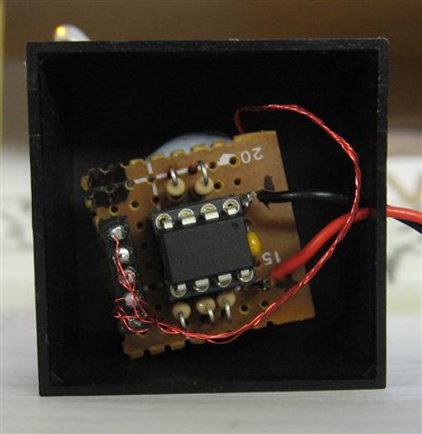 The controller board for the xmas-tree display unit.