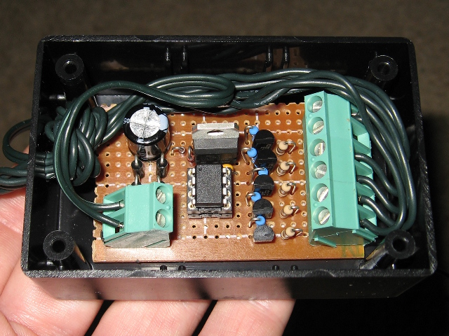 PWM Controller Board for the 240 LED Xmas Tree.