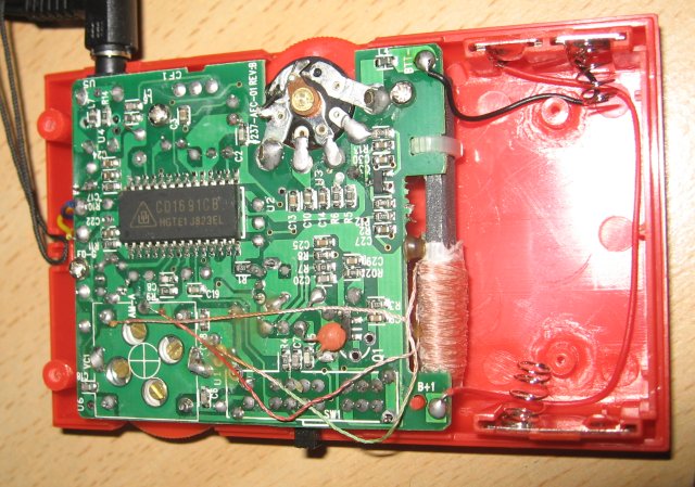 The Insides of the AFL SportsEars Receiver