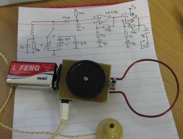 Passive Air-Band Receiver Circuit Diagram