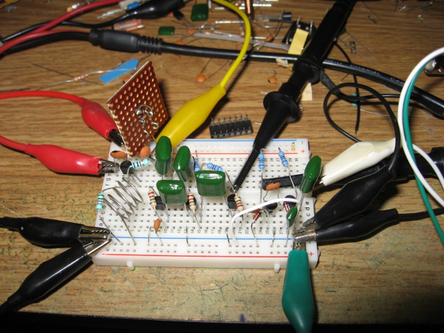 Solderless Breadboard Prototype Lash-up