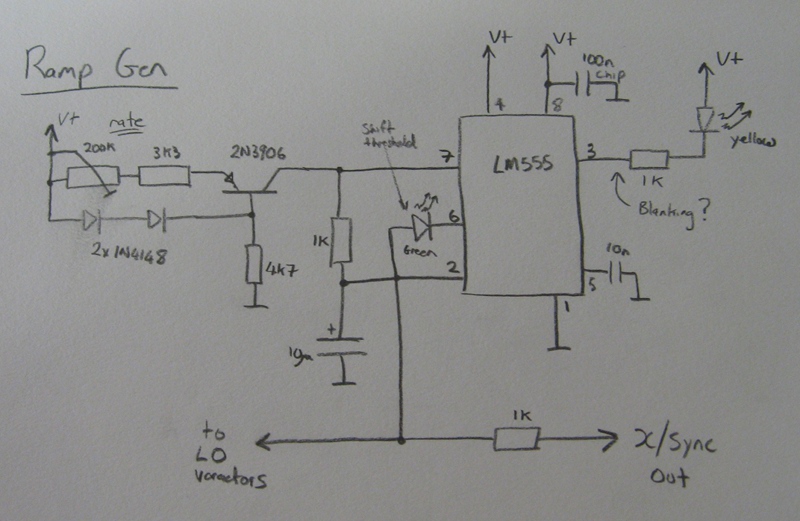 Circuit Diagram - Ramp Generator