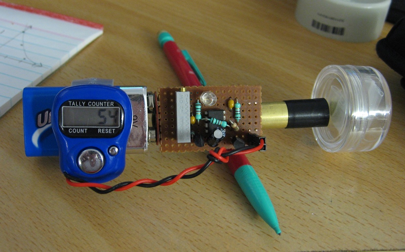 Pocket Photodiode Gamma Detector