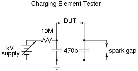 charging element tester circuit