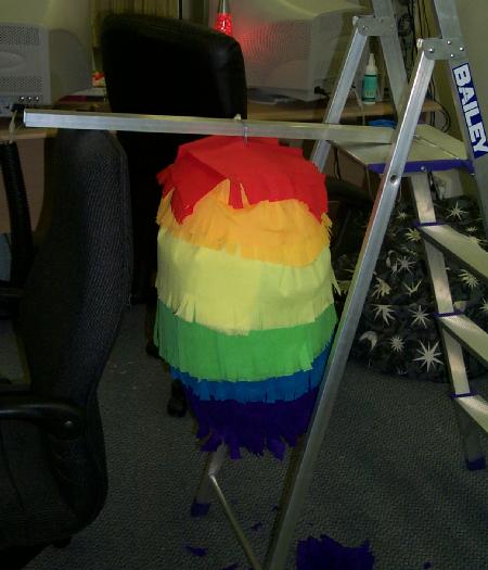 finished pinata