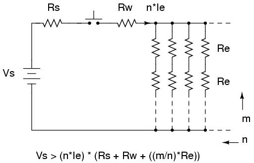 e-match series-parallel circuit