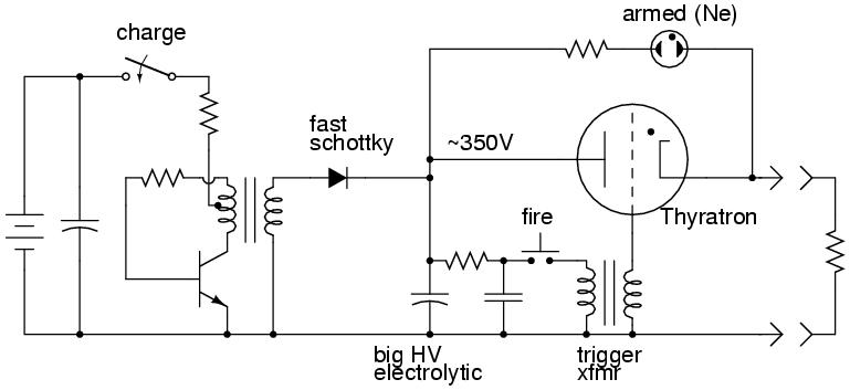 capacitive discharge firing box circuit