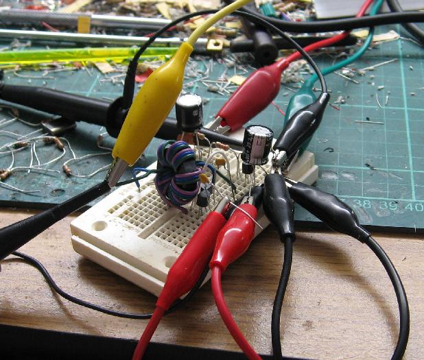 Breadboard AM Modulator