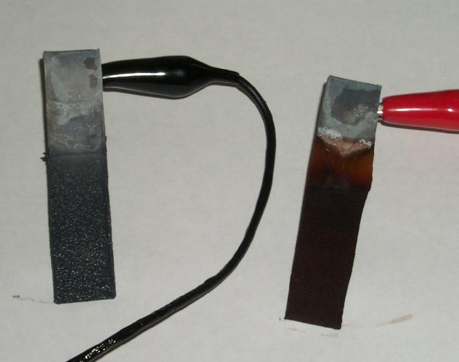 Lead Oxides on Electrodes
