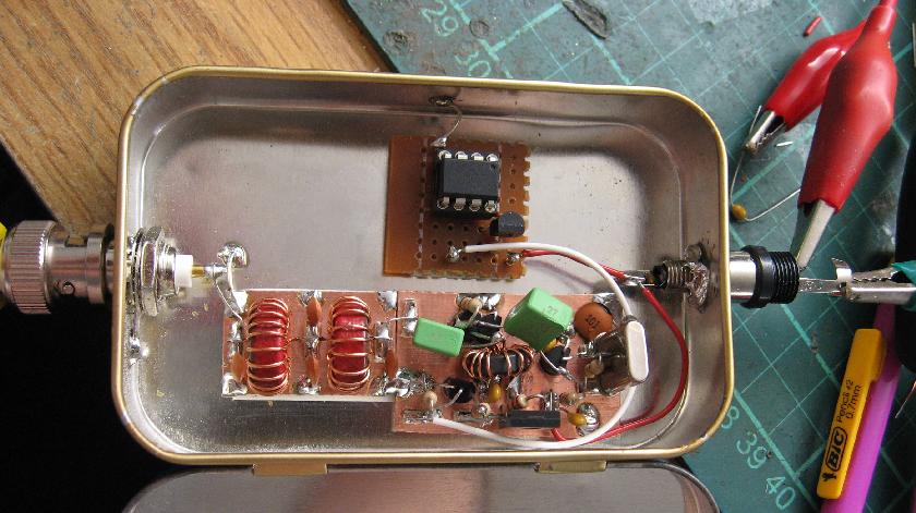 Altoids Tin Electronics Lab (everything out), This is a sma…