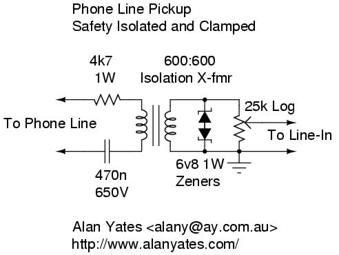 phone tap circuit