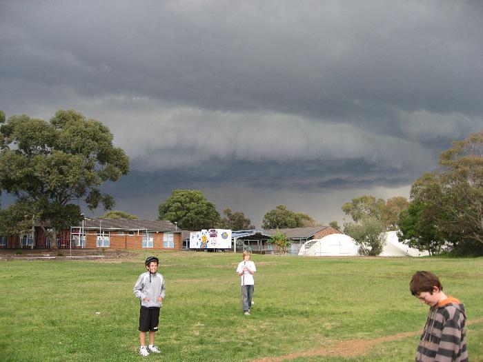 Weather closing in on us.