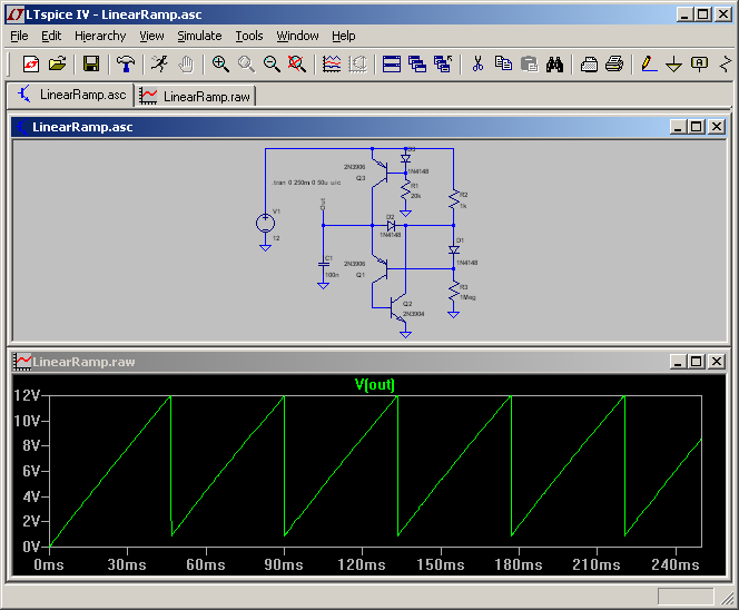 Linear Ramp Circuit