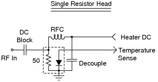 Single Load Resistor Head Diagram